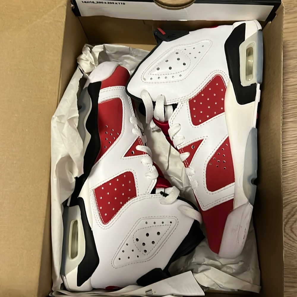 Air Jordan Carmine 6 GS
